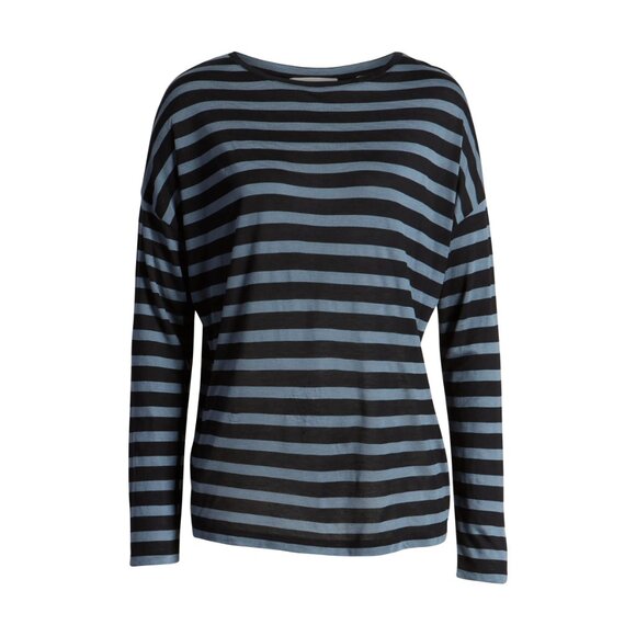 Vince Striped Dolman Sleeve T-Shirt - sz Large - Picture 5 of 5